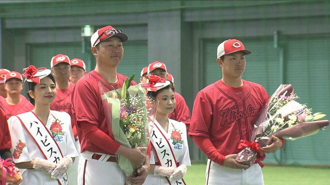 「強い選手、強いチームになるために」新井監督が決意　広島カープ　一軍沖縄キャンプ始まる　|　RCC NEWS | 広島ニュース | RCC中国放送