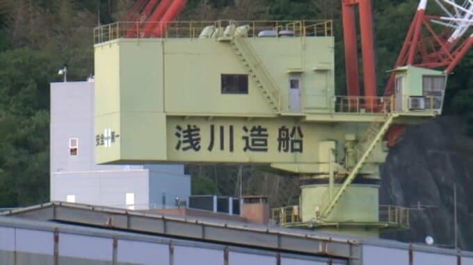 造船工場で男性2人死亡 LPGタンカーの窒素ガス除去作業中  愛媛・今治市　|　愛媛のニュース - Nスタえひめ｜あいテレビは6チャンネル
