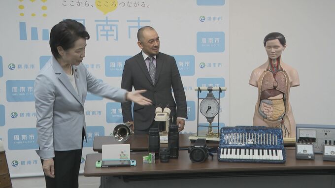 人体模型に視力検査表　捨てられるはずだったものが商品に　山口県内では初めて周南市がメルカリＳｈｏｐｓに出店　|　山口のニュース・天気・防災｜tys NEWS｜ｔｙｓテレビ山口