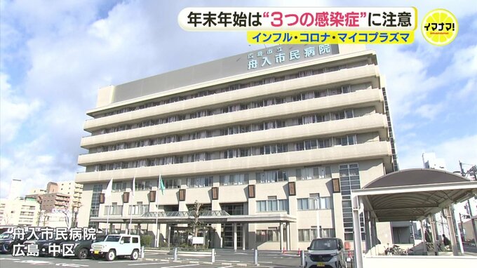 インフル・コロナ・マイコプラズマ　年末年始は“３つの感染症”に注意　広島|TBS NEWS DIG