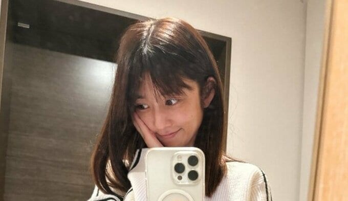 小倉優子さん　「野球にメイクしないで行った日です」　写真をアップ　「たまにメイクしないで１日過ごす日があります！」|TBS NEWS DIG