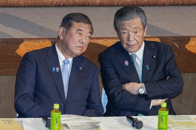 森山自民幹事長が辞意表明、石破首相は「しかるべき時に責任を判断」