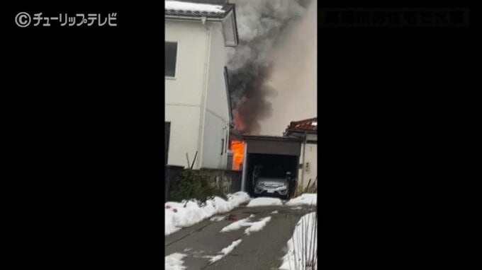 昨夜から火事相次ぐ　高岡市野村の住宅から出火 住人２人が病院搬送　|　富山のニュース｜天気・防災｜チューリップテレビ