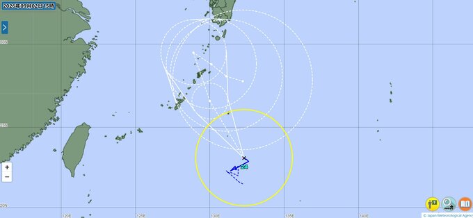 【気象情報】台風24号と前線で7日（月）頃まで大雨長期化のおそれも　四国で300ミリ予想、土砂災害や河川氾濫に厳重警戒【降水と風の動きシミュレーション】　|　富山のニュース｜天気・防災｜チューリップテレビ