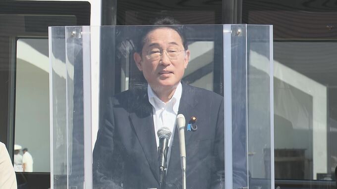 “透明防弾衝立” 岸田総理の屋外インタビューで使用　米トランプ前大統領暗殺未遂事件受け|TBS NEWS DIG