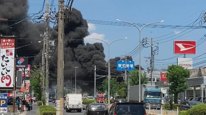 高級外車販売店から出火・黒煙　エアコン室外機など燃える　鳥取・米子市 |TBS NEWS DIG