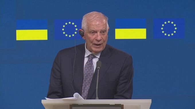 EU「ロシアの凍結資産による利益をウクライナなどへの軍事支援に」 加盟国に提案