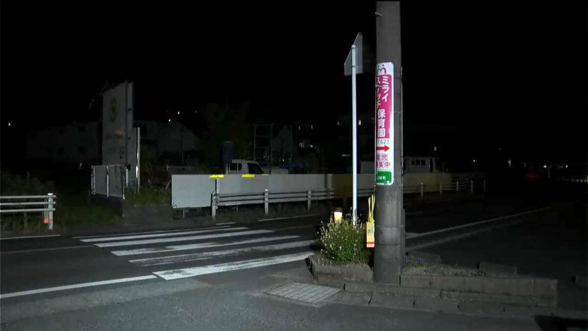 男子児童（10）が横断歩道でけが　ひき逃げ事件として捜査　鹿児島市中山2丁目の県道