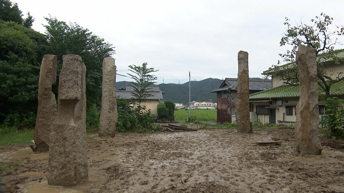 詩人・永瀬清子が制作を依頼　平和を記念した碑の石柱を生家に移設【岡山】