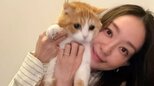 【松島花】愛猫ごろりんとの2ショット画像を公開 「一緒に撮るのは寝てる時に限る、笑」|TBS NEWS DIG