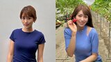 【 中川安奈 】 「いちご狩りへ おいしくてたのしくてかわいくて...みたされましたっ♡」 オフショットに反響|TBS NEWS DIG