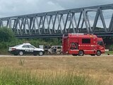 阿賀野川河川敷で車1台が全焼する火事 1人の遺体が見つかる【新潟市東区】|TBS NEWS DIG