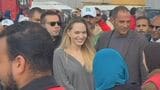 アンジェリーナ・ジョリーさん　ガザと接するエジプトの検問所を訪問 支援活動を視察|TBS NEWS DIG