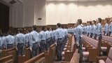 警視庁警察学校で初任科入校式 およそ260人が決意新たに入校|TBS NEWS DIG