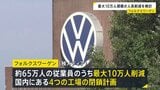 ドイツ・フォルクスワーゲンが最大10万人規模の人員削減を検討　背景に中国メーカーとの価格競争やコスト高騰　過去最大規模の再編になる見通し|TBS NEWS DIG