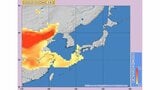 【黄砂情報】5日～6日かけ九州地方、中国地方に黄砂飛来か...4日～6日の黄砂シミュレーション　いつどこに、どれくらい飛んでくる？ 黄砂を上空から見たデータで確認　気象庁発表　全国の天気を画像で|TBS NEWS DIG