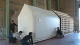 数時間で建つ“簡易住宅” インスタントハウスがさらに進化 ｢ホームベーカリーみたいに箱の中で膨らませる｣ 軽い･安い･部品が少ない　|　名古屋・愛知・岐阜・三重のニュース【CBC news】 | CBC web