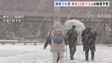 関東各地でけさから雪　神奈川・箱根町の仙石原で15cmの積雪観測　東京23区でも3cmの降雪予想…積もる可能性も　交通障害・路面凍結に警戒を|TBS NEWS DIG