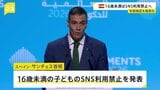 スペイン 16歳未満のSNS利用禁止へ 年齢確認システムの導入義務づけなど|TBS NEWS DIG