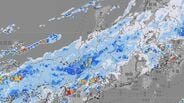 【大雨情報】新潟・福井で24時間雨量80ミリ予想　北陸で雷伴う激しい雨　あす4日（金）朝まで浸水や河川増水に警戒【雨と風の動きシミュレーション】　|　富山のニュース｜天気・防災｜チューリップテレビ