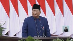 インドネシアでプラボウォ新大統領が就任　経済成長を加速へ…前政権の外交路線を継承| TBS CROSS DIG with Bloomberg