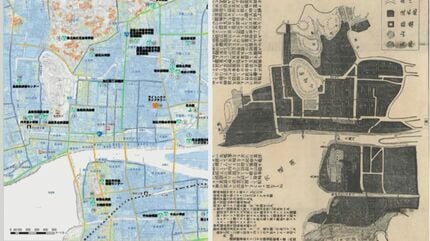 浸水の危険性は昔も今も…古い地図から探る松江の地形と水害の歴史
