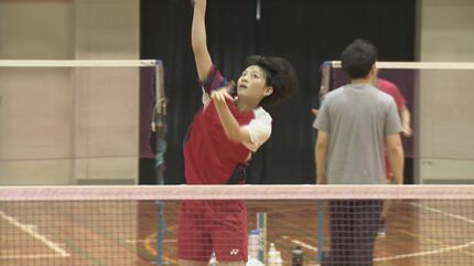 バドミントンのニューヒロイン 全日本総合優勝・宮崎友花選手（柳井