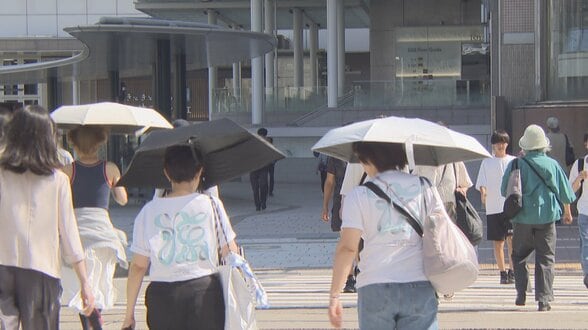 富山市 32.7℃、高岡伏木 31.2℃、富山県内の全10地点で真夏日！熱中症警戒アラート発表中、午後は激しい雷雨へ　　|　富山のニュース｜天気・防災｜チューリップテレビ