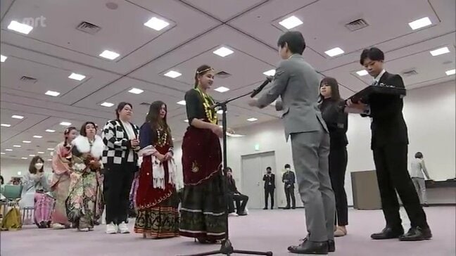 成人の日 留学生も参加 宮崎市ではたちの集い |TBS NEWS DIG