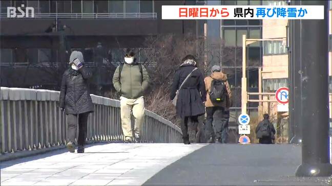 新潟県内 春めく陽気も週末以降は再び広い範囲で雪か　|TBS NEWS DIG