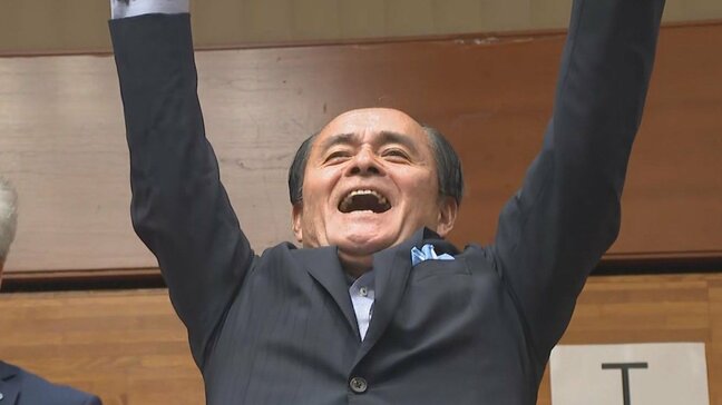 参議院選挙　立憲・吉田忠智氏が喜びの声「政策を前に進めるチャンス」　大分選挙区|TBS NEWS DIG