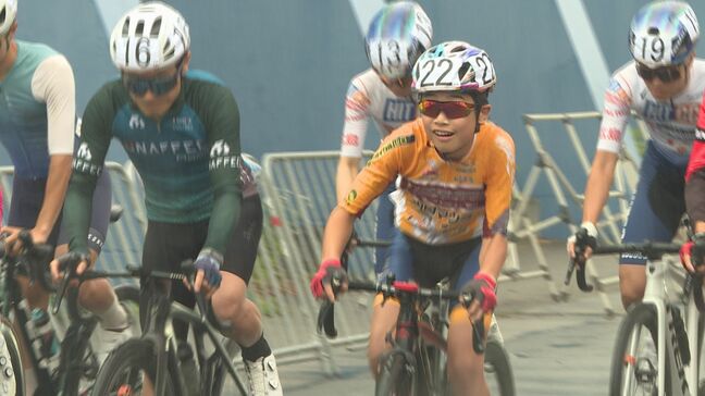 実業団レーサーも疾走 周回コースでタイムを競う自転車レース「クリテリウム」 山口・下関|TBS NEWS DIG