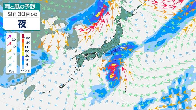 【台風情報】台風26号が今夜接近…進路次第で「警報級の大雨」の恐れ、千葉など豪雨被災地も警戒を　雨風シミュレーション3時間ごと【予想進路】|TBS NEWS DIG