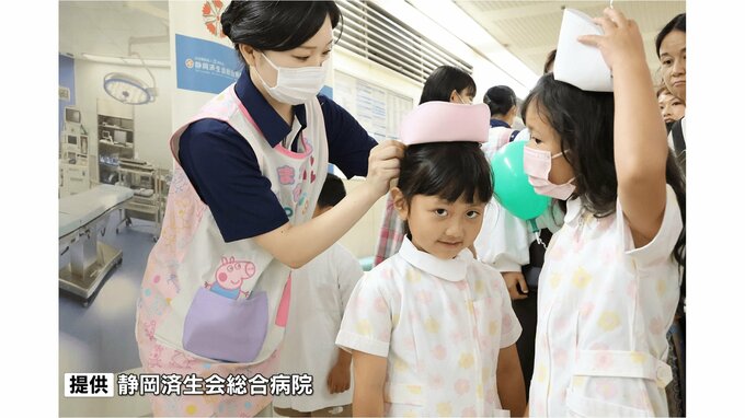 「病院をより身近に」白衣の試着や顕微鏡観察　医師や看護師の仕事を体験するフェア開催＝静岡市　|　静岡のニュース | SBSNEWS | 静岡放送