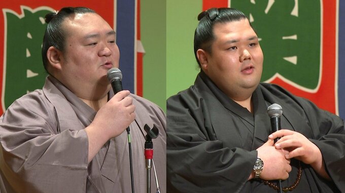 大相撲初場所で活躍の『宝富士』と『阿武咲』　地元の激励会で「春場所」での健闘誓う|TBS NEWS DIG