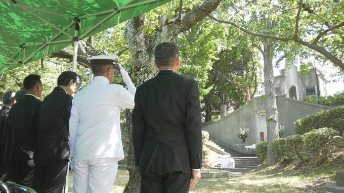 99年前の8月24日…120人が犠牲となった「美保関沖事件」追悼式　旧日本海軍の軍艦同士が衝突し、１隻が爆発・沈没、1隻が大破　鳥取・境港市|TBS NEWS DIG