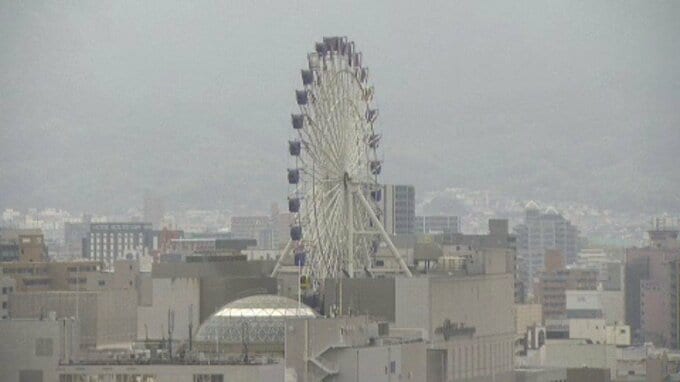 ネオン管からLEDに改修へ 大観覧車「くるりん」ライトアップ最終日 愛媛県・松山市|TBS NEWS DIG