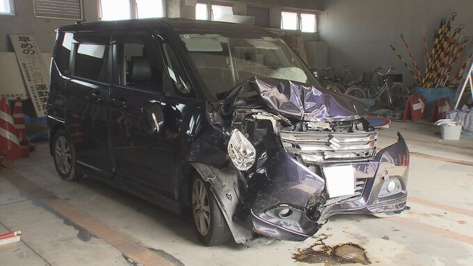 【訂正】センターライン越え 対向車線にはみ出し正面衝突　対向車の50代男性が重傷　豊見城市の県道7号|TBS NEWS DIG