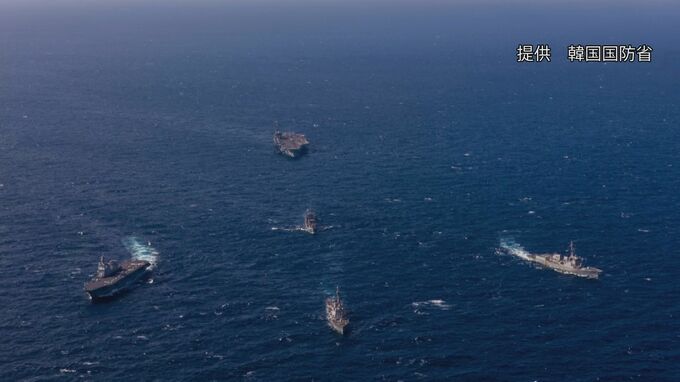 米原子力空母が今月12日に韓国・釜山に入港へ