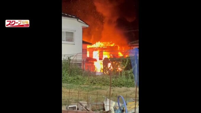 因島で火災　民家全焼で6人がケガ　1人の遺体発見　広島・尾道|TBS NEWS DIG