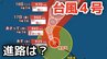 【台風情報】「台風4号」大型で猛烈な勢力に発達　最大瞬間風速は75メートル 17日（金）には小笠原近海予想　今後の進路は？14日（火）～19日（日）雨風シミュレーション【気象庁 14日最新情報】|TBS NEWS DIG