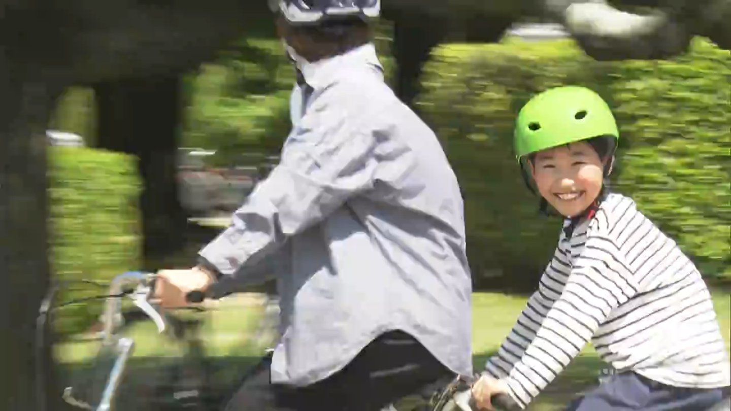 「公園で身体を動かそう」岡山県総合グラウンドでレクリエーションイベント　親子でタンデム自転車体験【岡山】