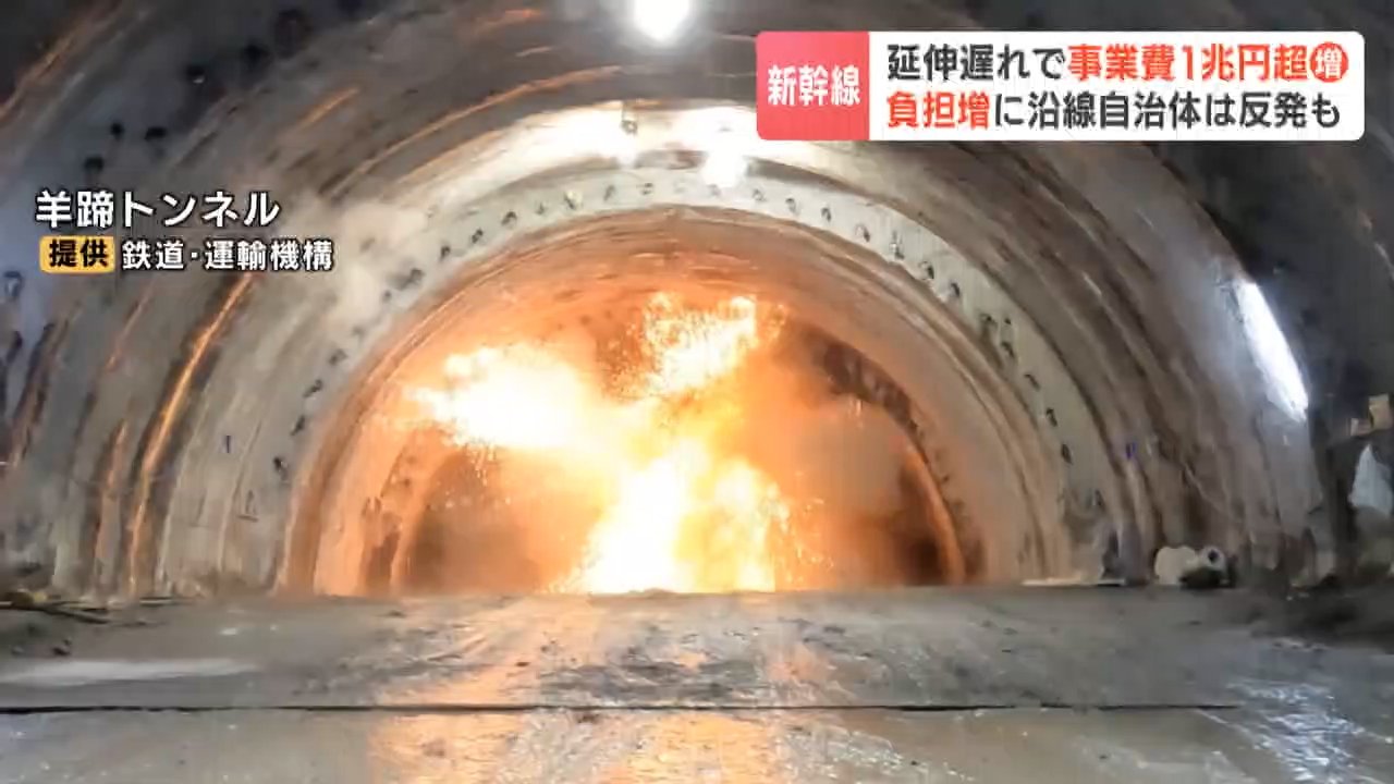 北海道新幹線の事業費さらに1兆円以上増へ 総額3.5兆円と当初の2倍超