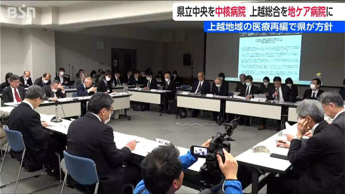 サムネイル_上越地域の医療再編へ　県立中央病院を中核に2病院を一体運営　2028年度にも移行　新潟