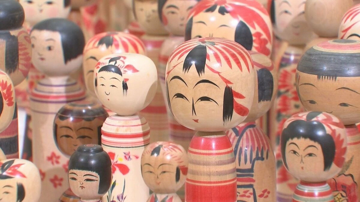 東北地方伝統のこけしが333体　玖珠町の久留島武彦記念館でコレクション展　大分