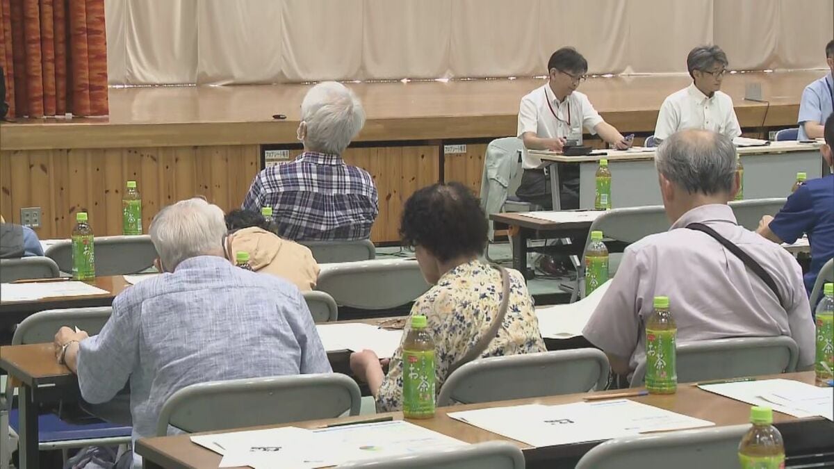 佐賀関火災　意見交換会で復興の方向性を示すマスタープランを市が初提示　具体的な「ゾーニング図」も