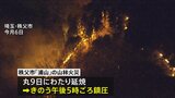 埼玉・秩父市の山林火災 鎮圧　発生から丸9日 約143ヘクタール焼ける|TBS NEWS DIG