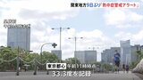 全国で厳しい暑さ 関東地方では9日ぶり「熱中症警戒アラート」 群馬・前橋市や埼玉・熊谷市で38℃予想も|TBS NEWS DIG