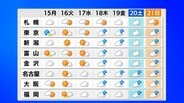 【梅雨前線】北~西日本の広い範囲 曇りや雨の日が続く見込み 20日からは次の前線が日本の南を通って東へ延びる予想【雨と風のシミュレーション】 | 富山のニュース|天気・防災|チューリップテレビ