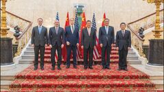 貿易問題めぐる米中閣僚級協議2日目はじまる　半導体の輸出規制についても協議か　イギリス・ロンドン| TBS CROSS DIG with Bloomberg